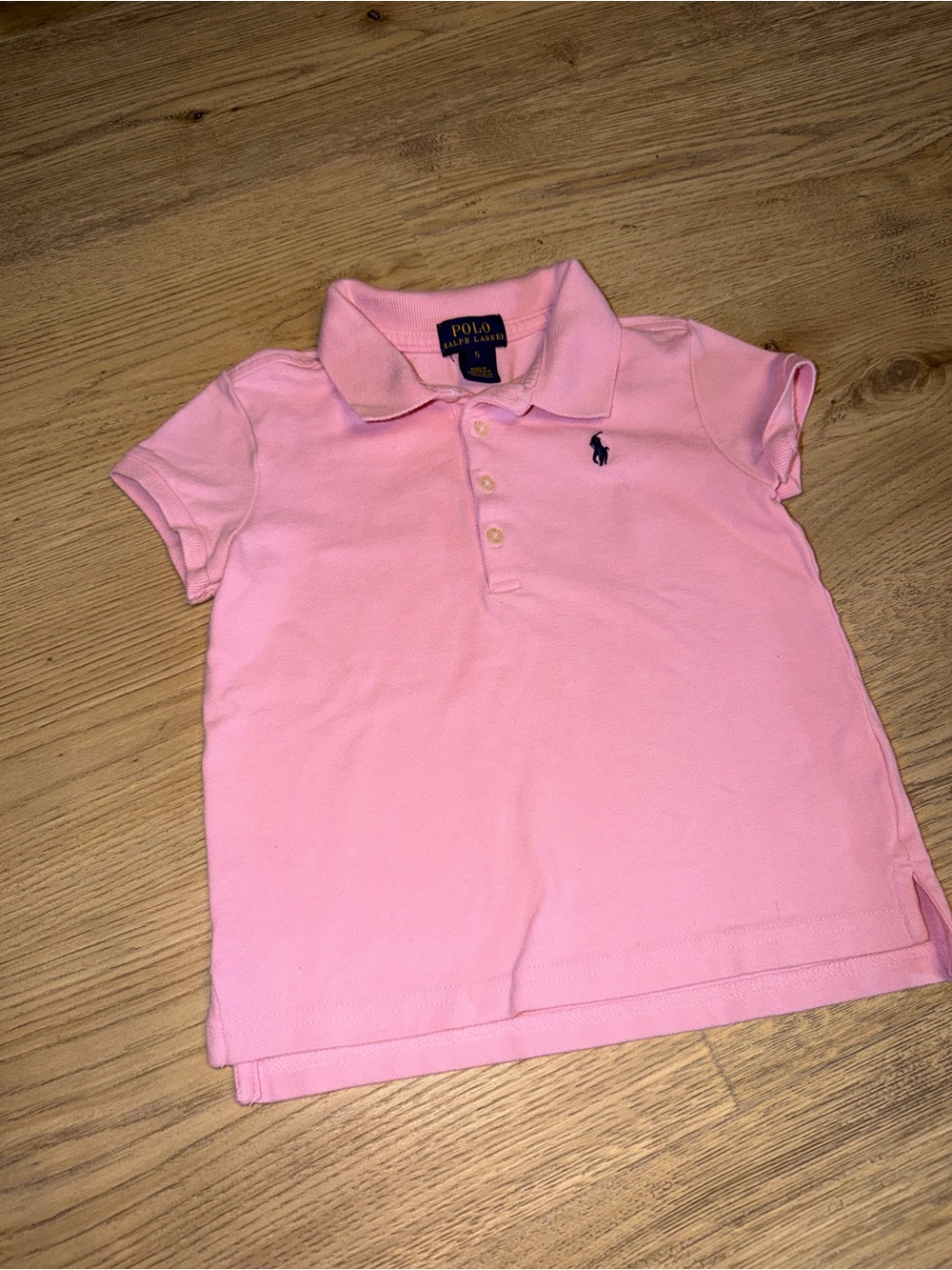 Polo by Ralph Lauren Pink Short-Sleeve Polo for Kids
